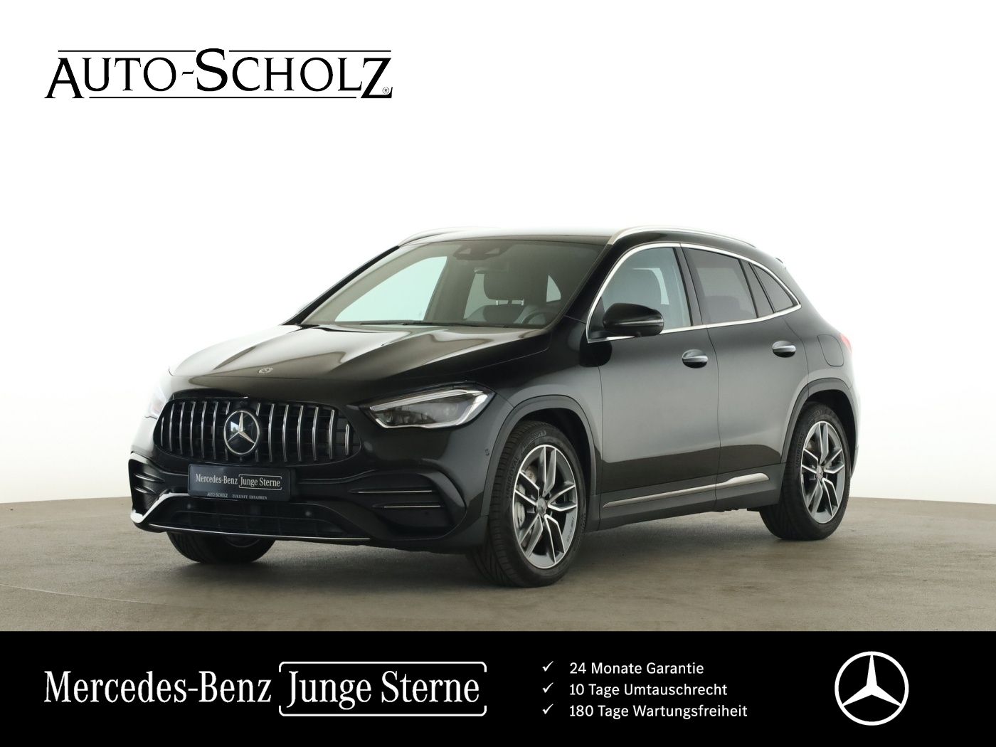 MERCEDES-BENZ GLA 35 AMG 4M AHK+BURMESTER+MULTIBEAM+360°+AMBI