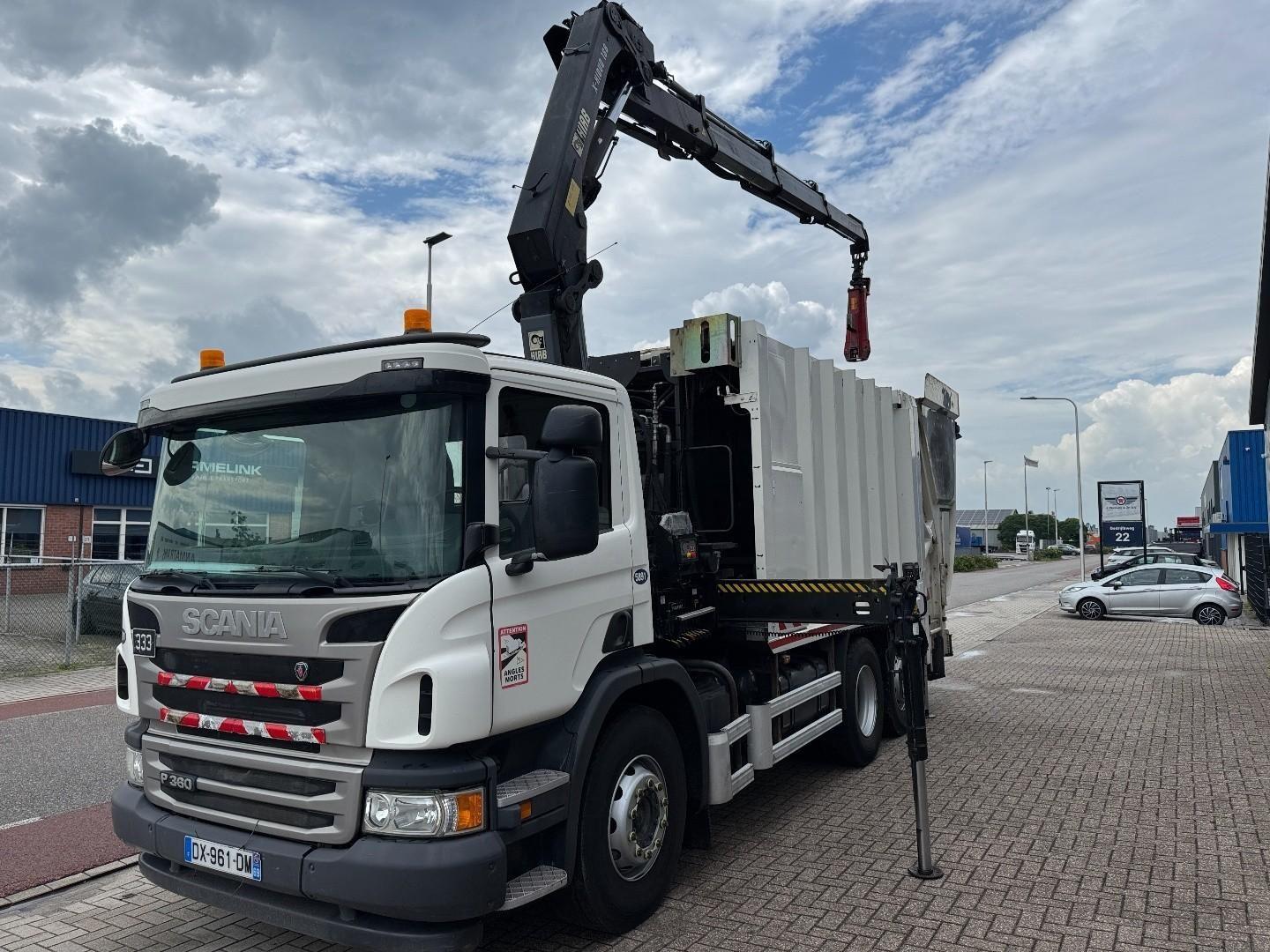 Scania P360 6x2, HIAB 188 E-3, Chassis / Fahrgestell