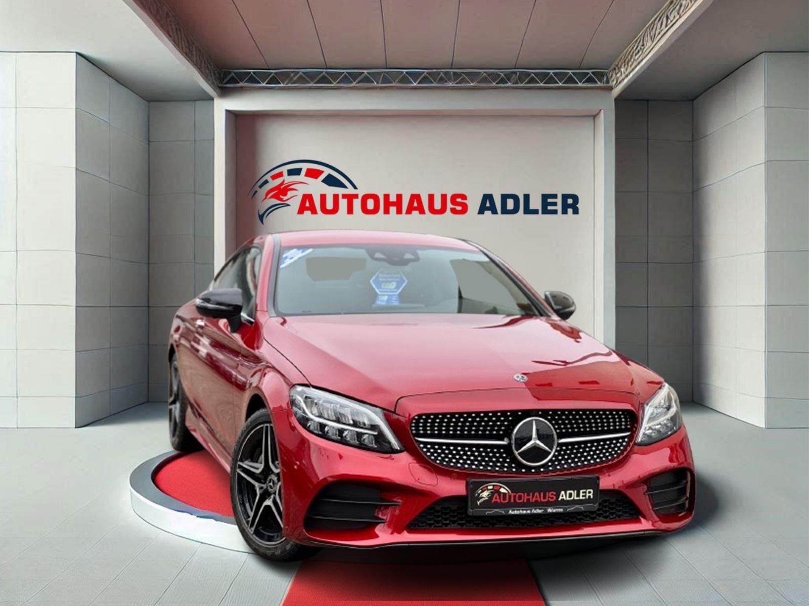 Mercedes-Benz C 180 COUPÉ "AMG-LINE"9G-TR*2HD*360°LED*NAVI*SH*