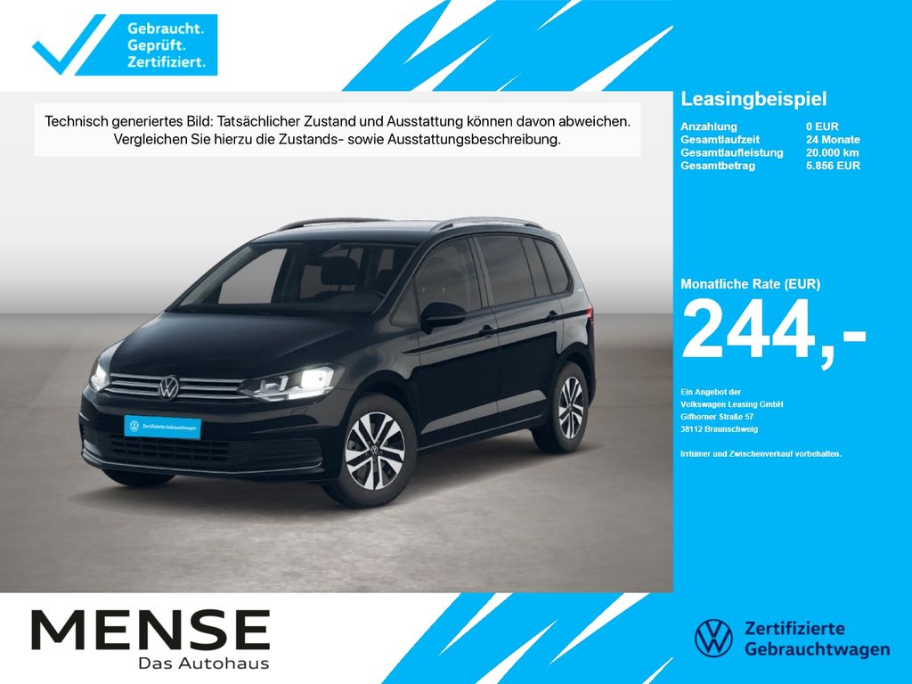 Volkswagen Touran 1.5 TSI Energy CarPlay ACC Navi VirtualCP