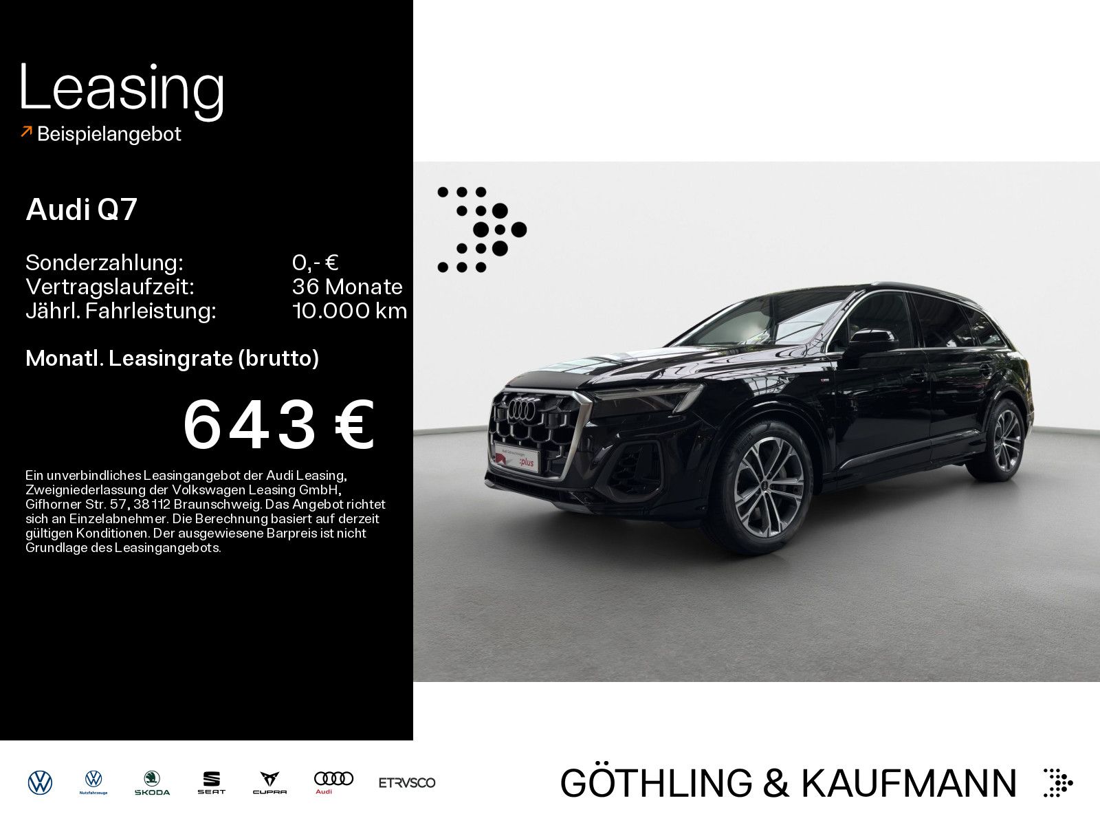 Audi Q7 SUV S line TFSI e quattro 290 kW tiptronic*B&
