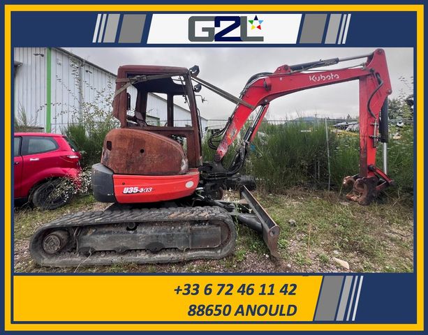 Kubota U 35-3 *ACCIDENTE*DAMAGED*UNFALL*