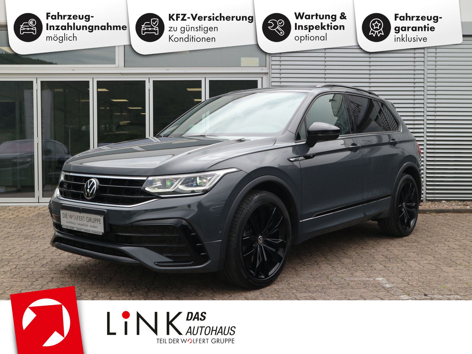 Volkswagen Tiguan R-Line 2.0 TSI DSG 4M STHZG 360° KEYLESS