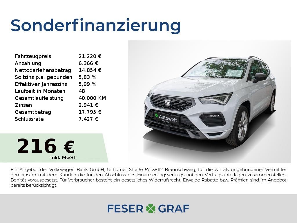 SEAT Ateca 1.5 TSI FR