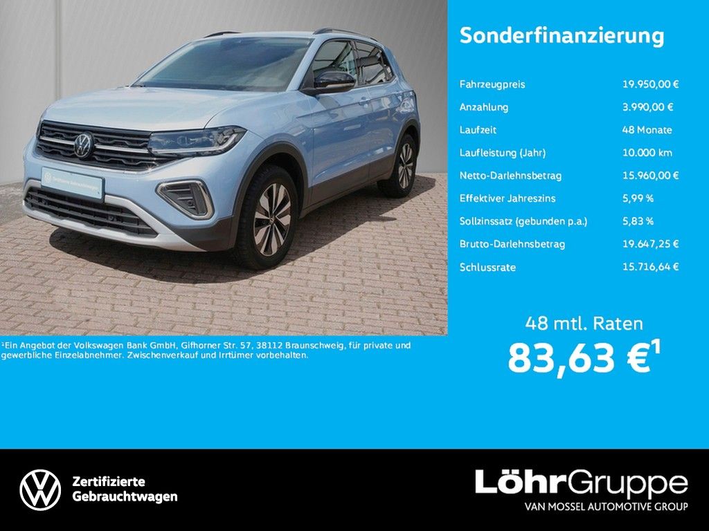 Volkswagen T-Cross 2025, 1.0 benzīns, Automāts, SUV/Apvidus, Zils — Latvijā