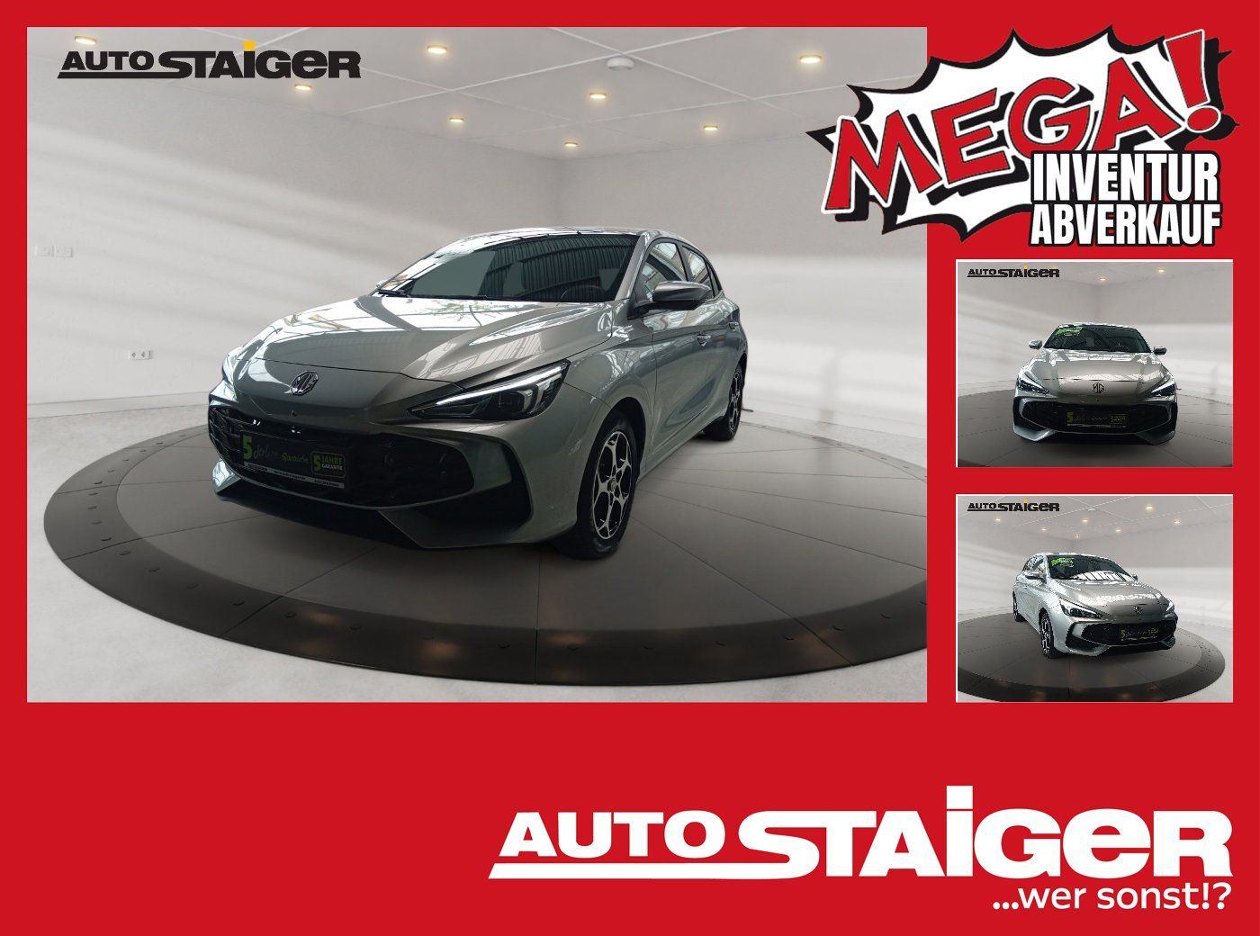 MG3 Luxury ACC+LED+Navi+SHZ+360+Fernlichtass.+LM