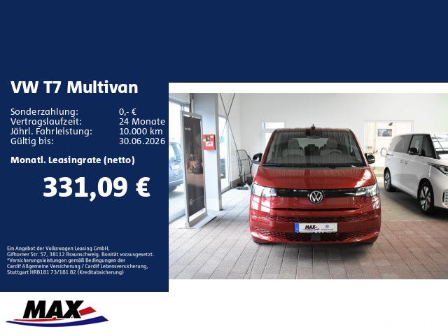 Multivan KÜ 1.5 TSI OPF 100 kW DSG TEMPO PDC
