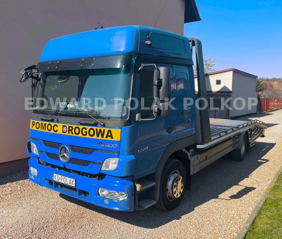 Mercedes-Benz 1229 Baumaschinen auto transporter TOP Zustand