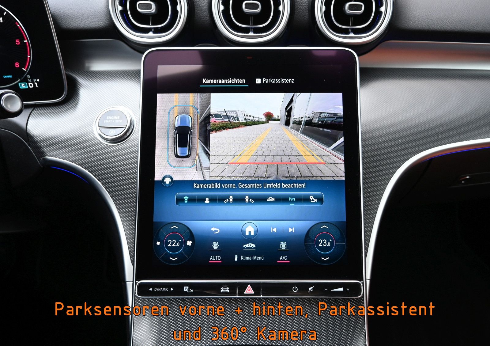 Fahrzeugabbildung Mercedes-Benz C 200 d T Avantgarde °Night Pak°AHK°ILS°360°KAM