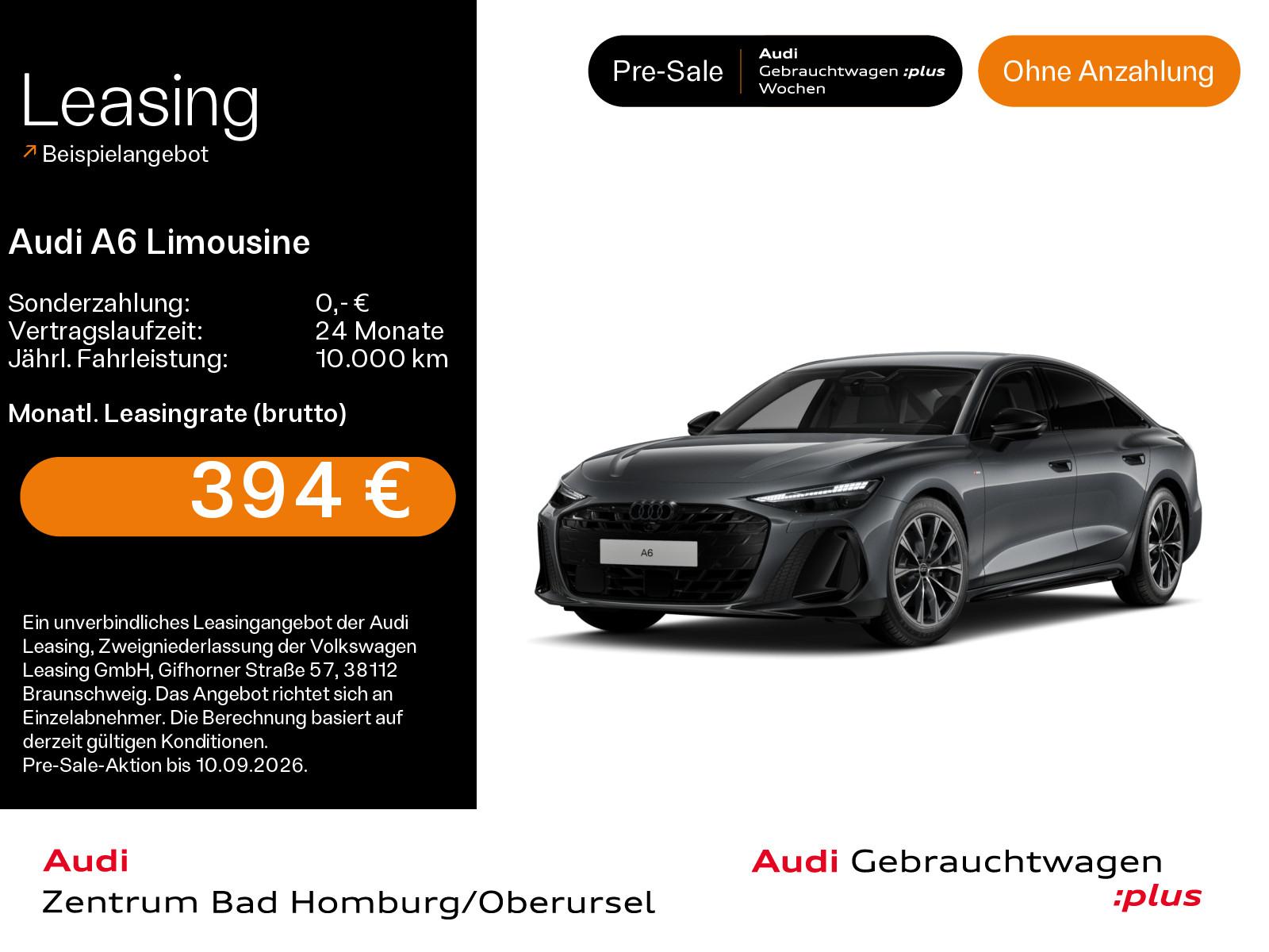 Audi A6 Limousine 40 TFSI S line S tro*LED+*Virtual*N