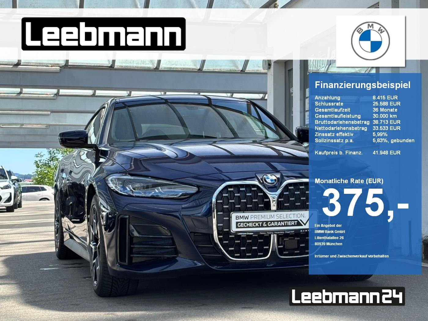 BMW 430i xD. Gran Coupé M-Sport AHK 2 JAHRE GARANTIE