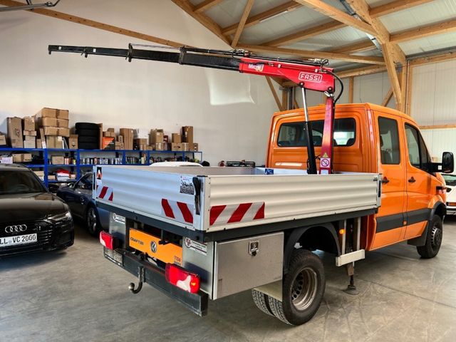 Volkswagen Crafter 50 Achleitner TDI 4x4 + Kran Fassi