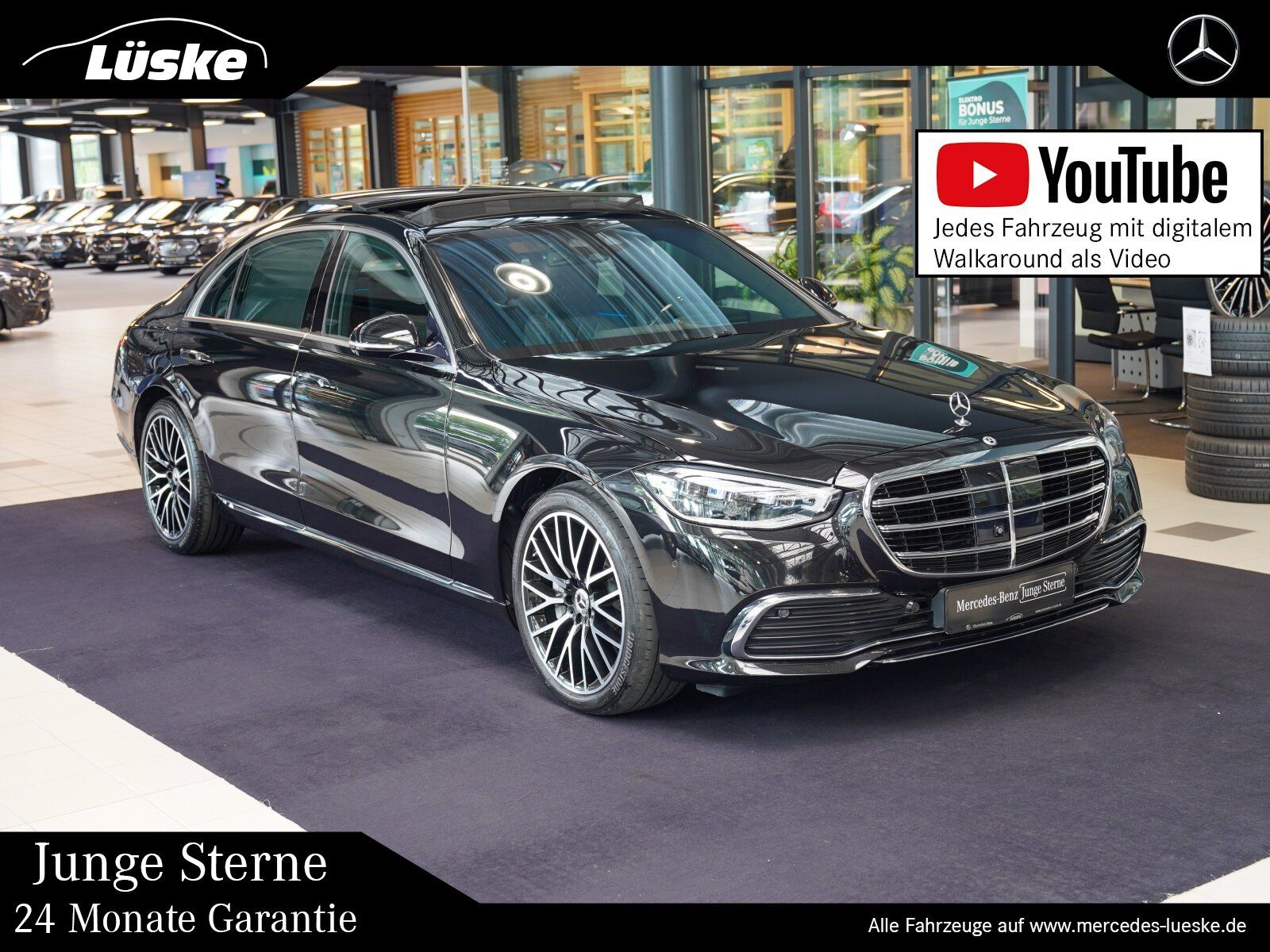 MERCEDES-BENZ S 350 d Lang Exklusiv Vielspeiche Hinterachslenk