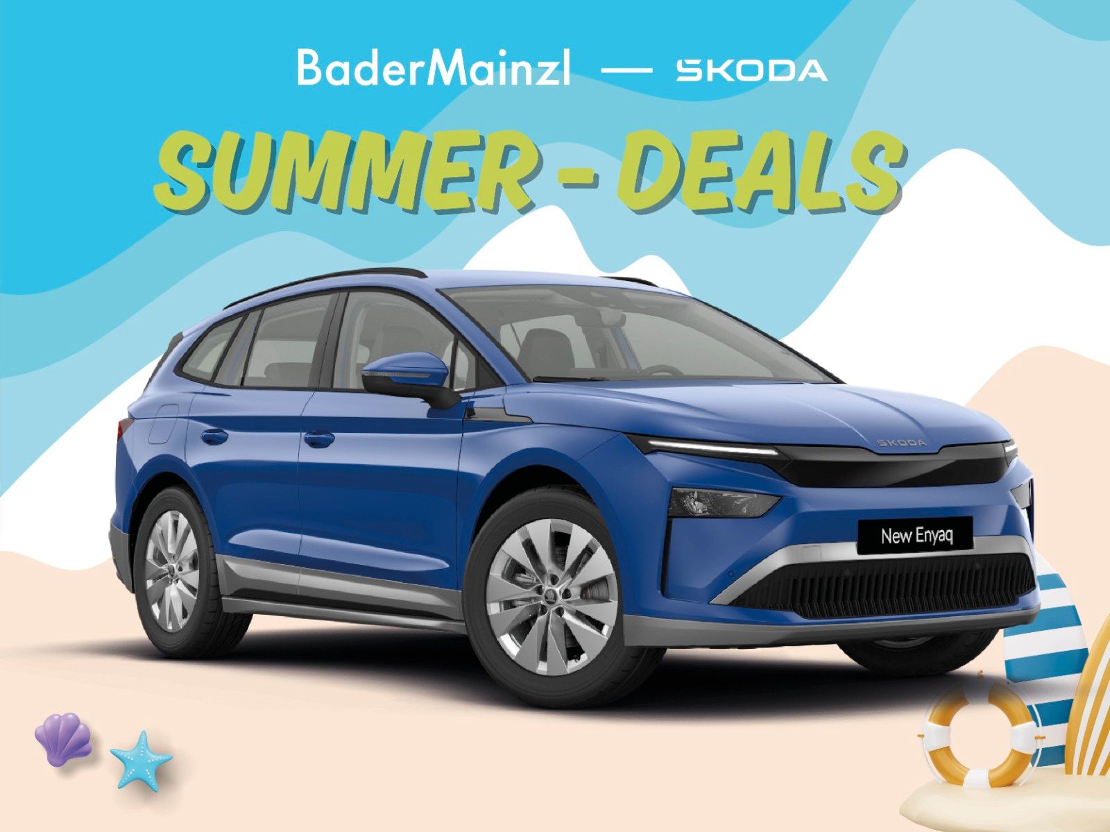 Skoda Enyaq 60 "Summer-Deals" AKTION BaderMainzl !