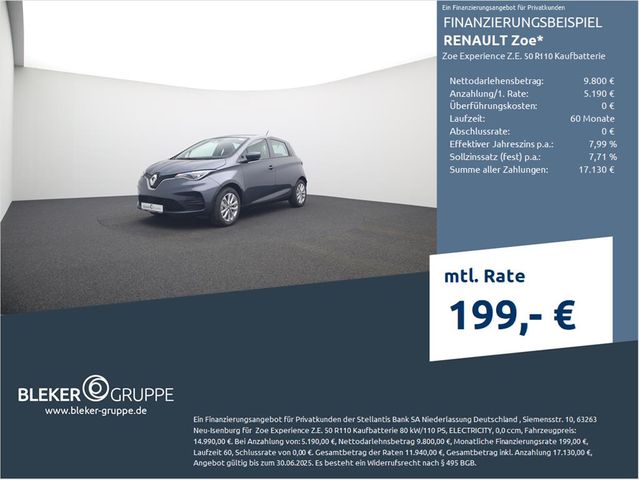 Renault ZOE Experience Z.E. 50 R110 Kaufbatterie