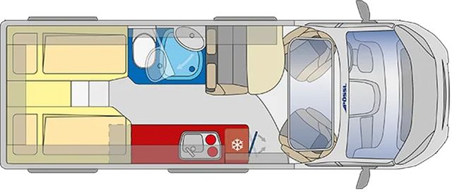 Pössl Summit Prime 640 Citroen Markise,Solar,Automat.