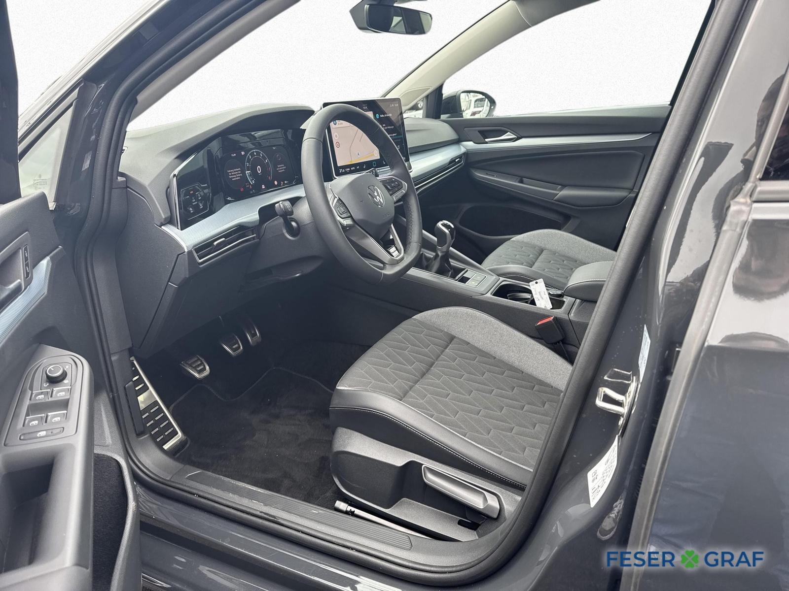 Volkswagen Golf VIII Variant GOAL 1.5 TSI AHK LED NAVI ACC, миниатюра 10