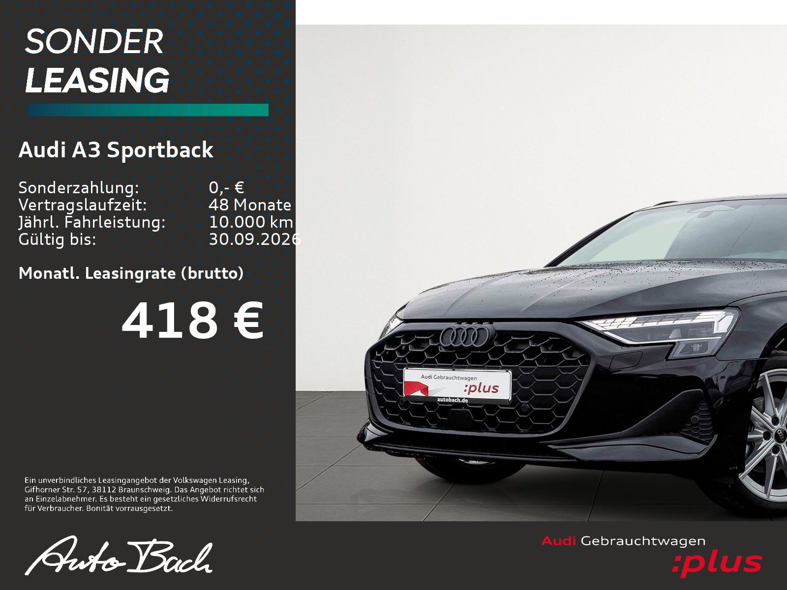 Audi A3 Sportback advanced TDI Stronic Navi LED ACC E imagem 2