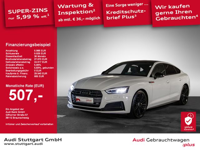 Audi A5 Sportback 40 TDI S line LED Navi PDC+ B&O 19'