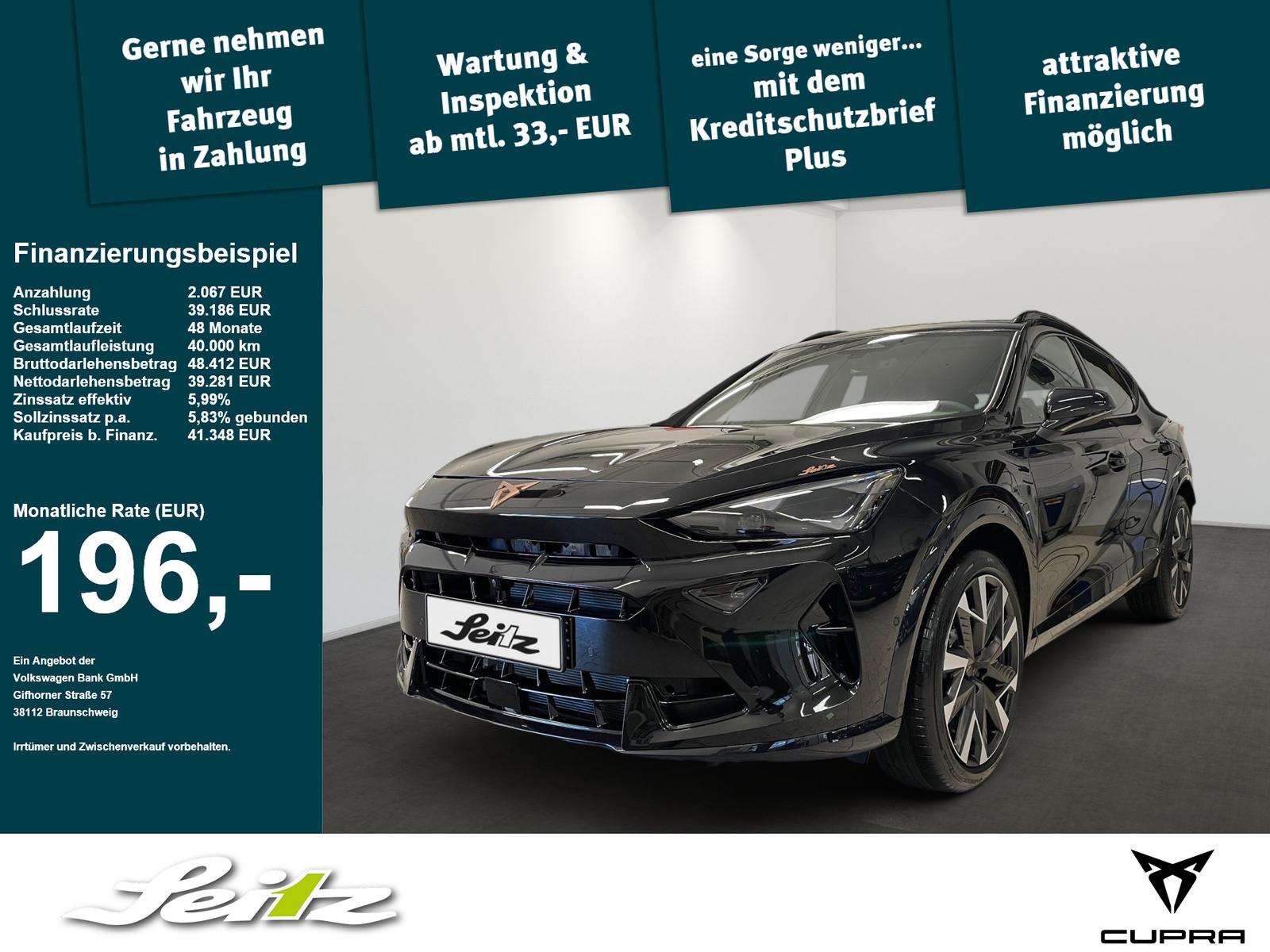 Cupra Formentor 2.0 TSI 4Drive VZ *AHK*PANO*SENNHEISER