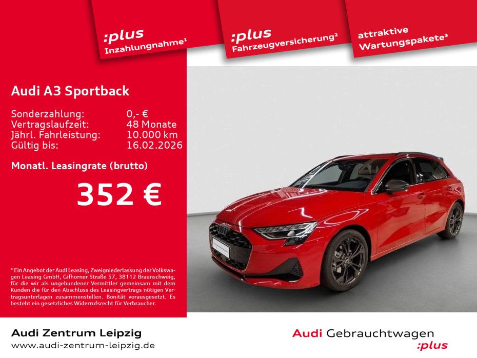 A3 Sportback 35 TFSI advanced S tr. *LED*Carbon*