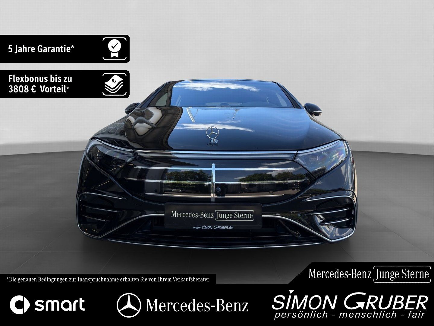 Fahrzeugabbildung Mercedes-Benz EQS 500 4M AMG Massage Sitzklima AHK Mod 2026