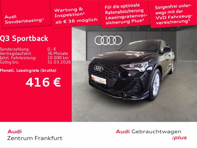 Audi Q3 Sportback 35 TDI S tronic S line LED Navi DAB