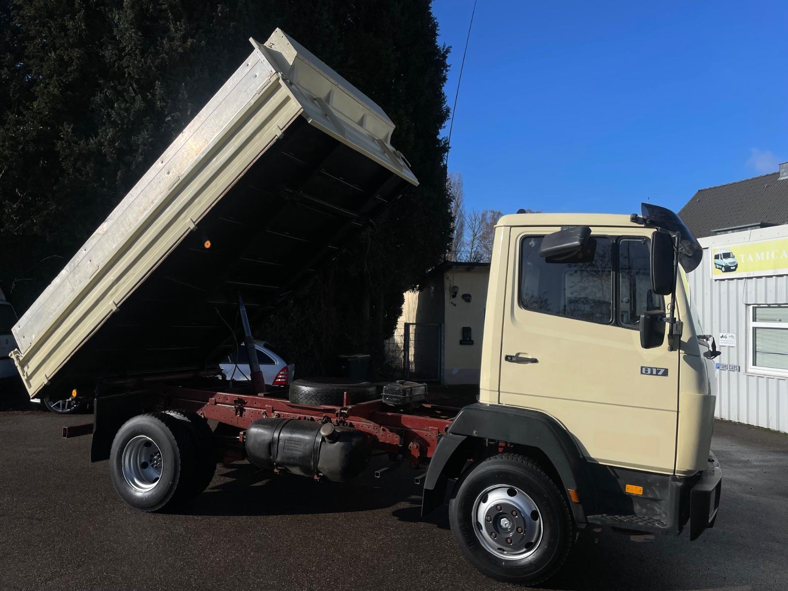 Mercedes-Benz 817 LKW Kipper *HU NEU*H-Oldtimer*6cil Turbo*814