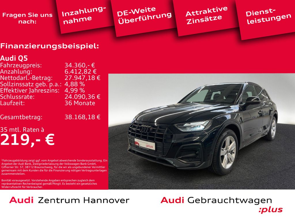 Q5 advanced 40 TDI quattro Standh. Kamera AHK Lu