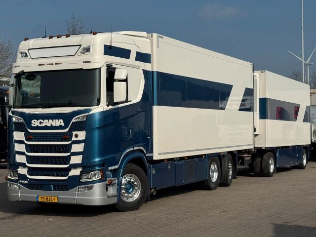 Scania S500 6x2*4 Frigo Combi Thermo King + Van Beurden