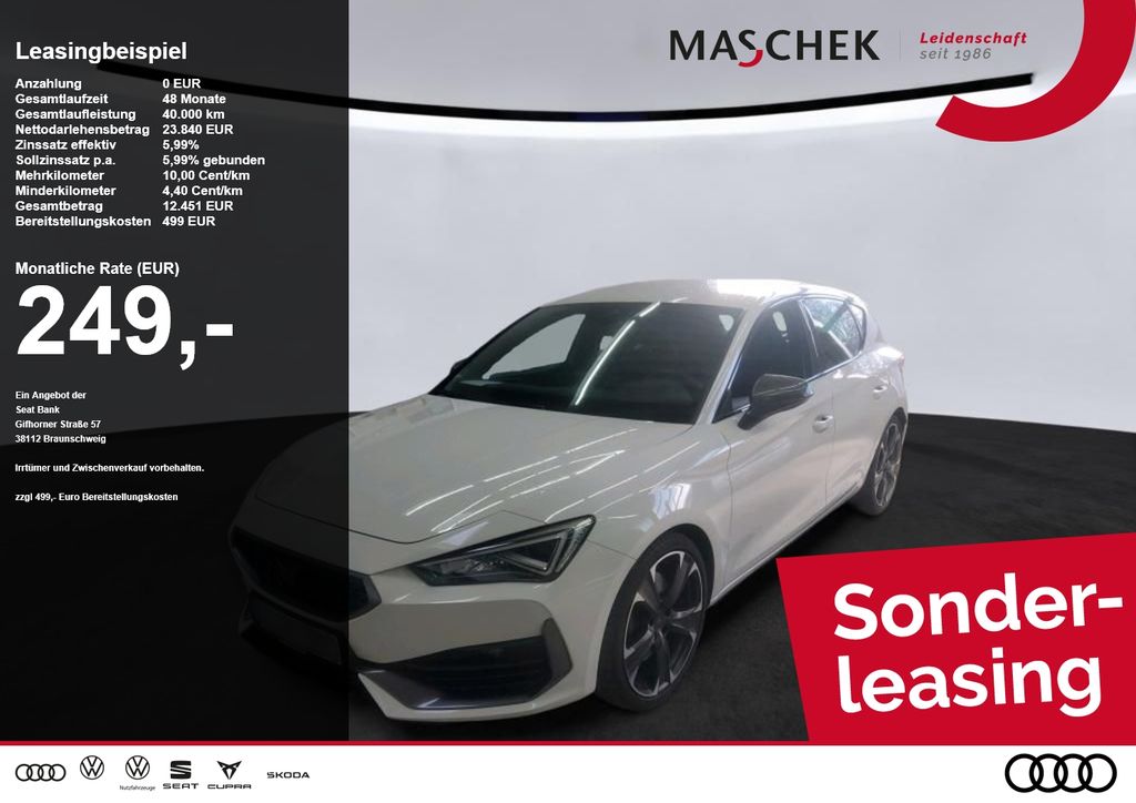 Leon VZ 2.0 TSI DSG Navi LED Lenkh Full Link PDC