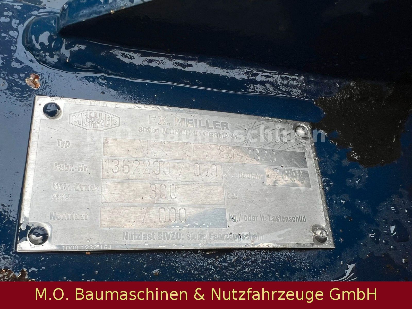 Fahrzeugabbildung Mercedes-Benz Atego 1222 K/  Bluetec 4 / Meiller AK 7 MT /