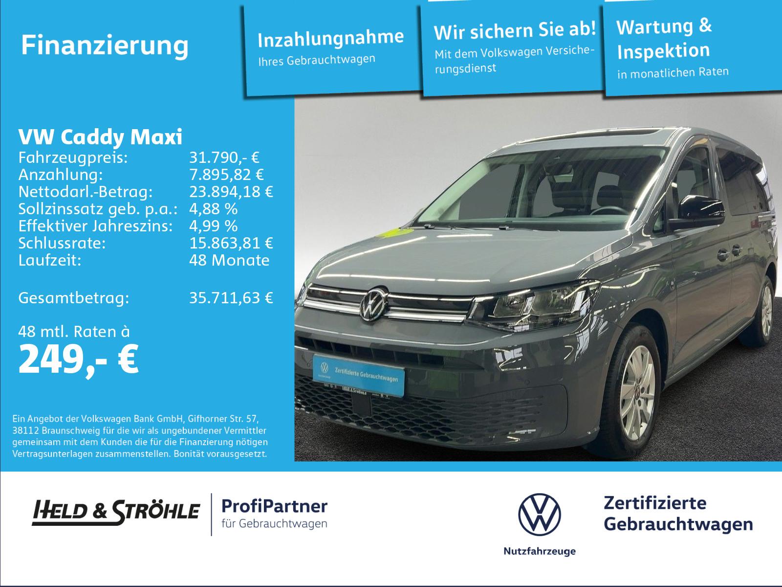 Volkswagen Caddy Maxi Life 2.0 TDI 7S ACC NAVI PANO 5J.GAR.