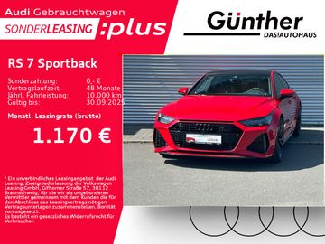 Audi Leasing Angebot: Audi RS7 Sportback PERFORMANCE+WINTERRÄD+STANDHEIZUNG