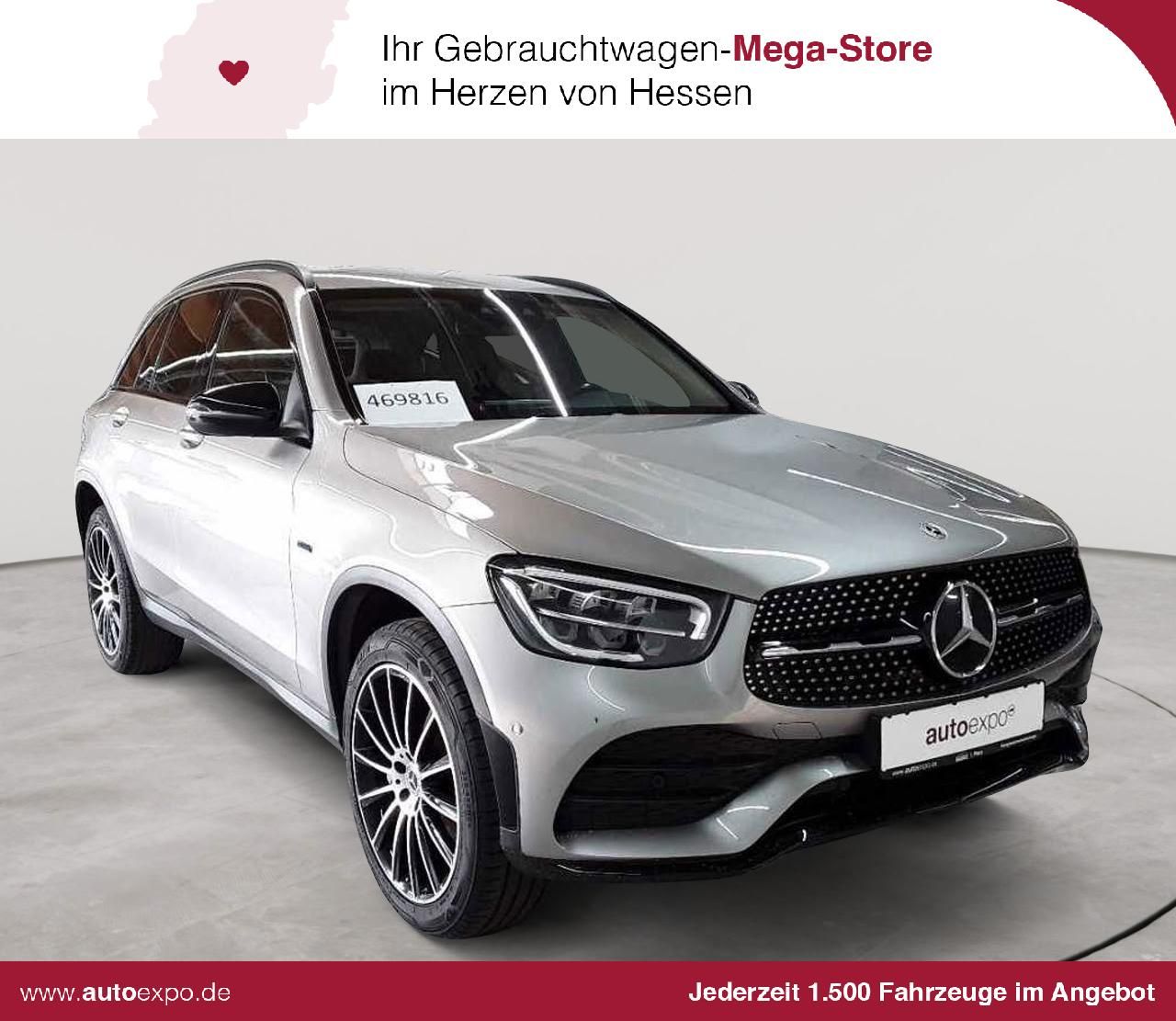 MERCEDES-BENZ GLC 300 de 4M-AMG AHK AssiP BusiP KomfP