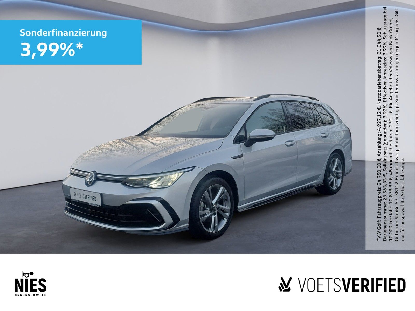 Volkswagen Golf VIII Variant R-Line 1.5 eTSI DSG RearView+A