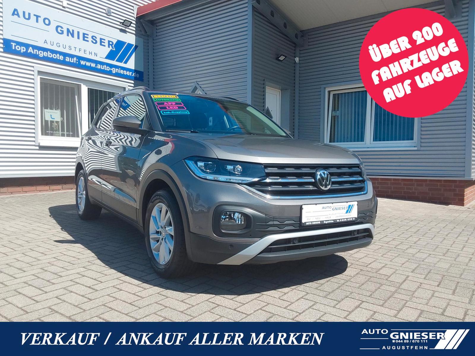 Volkswagen T-Cross 1.0 TSI DSG Life AHK/APP/LED/PDC/KAM ...