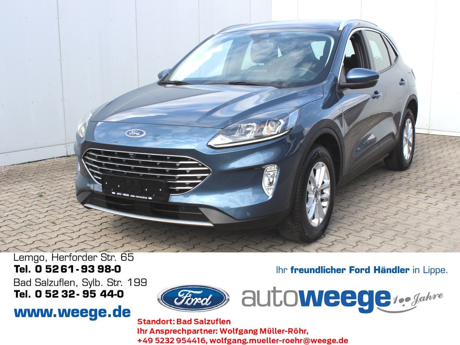 Fahrzeugabbildung Ford Kuga Hybrid Titanium 2,5 Duratec