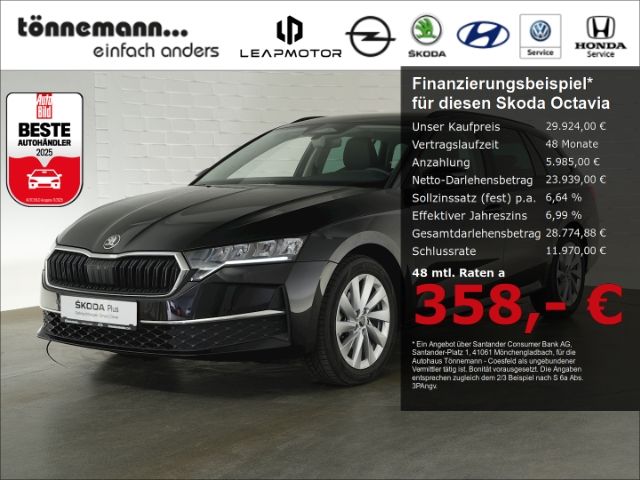 Octavia COMBI SELECTION TDI DSG+AHK+NAVI+RÜCKFAH