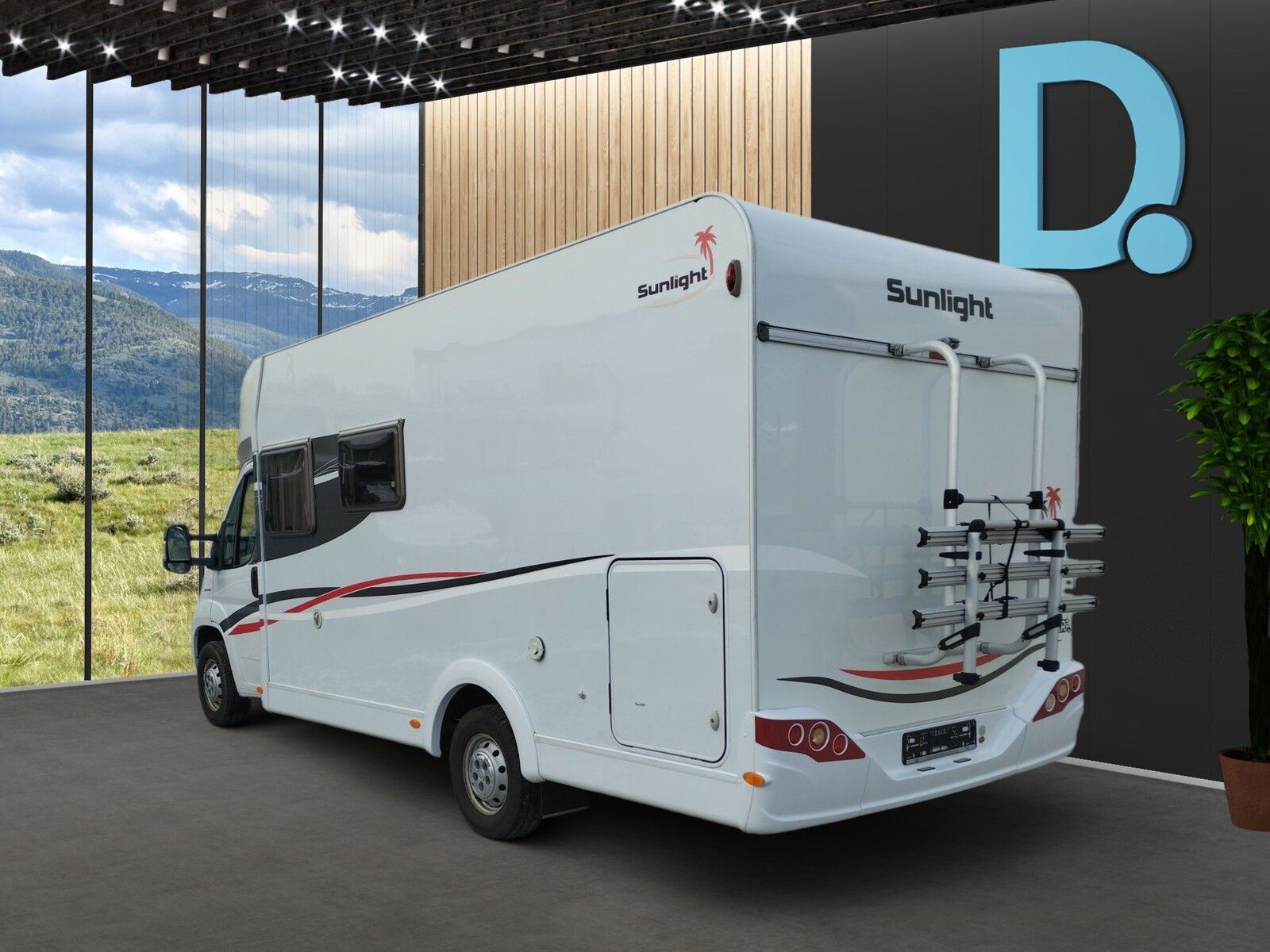 Fahrzeugabbildung Sunlight T 65 SAT,Markise,Fahrradträger,TV,Navi