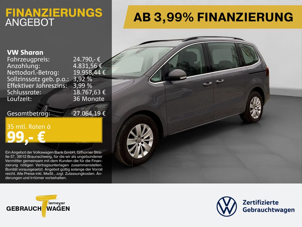 Volkswagen Sharan 1.4 TSI DSG COMFORTLINE XENON NAVI AHK