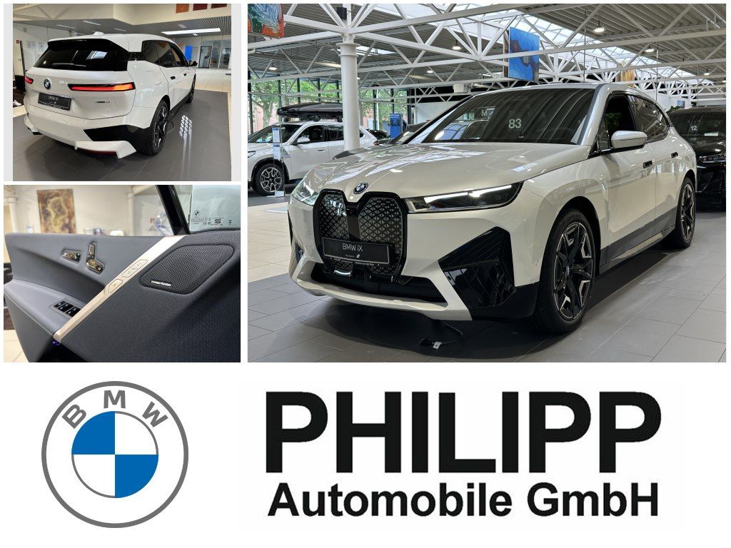 BMW iX xDrive40 H&amp;K AHK DA Prof. Laser Sitzlüftung S