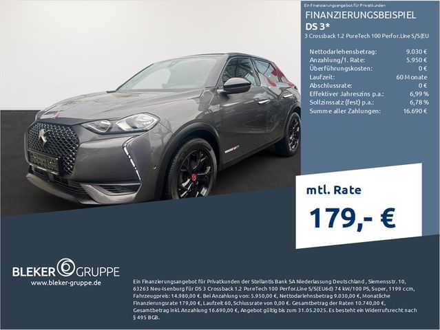 DS Automobiles DS3 Crossback 1.2 PureTech 100 Perfor.Line S/S(