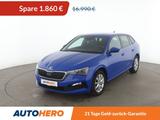 Skoda Scala 1.6 TDI Ambition Aut.*NAVI*TEMPO*PDC*SHZ* - blaue Skoda Scala