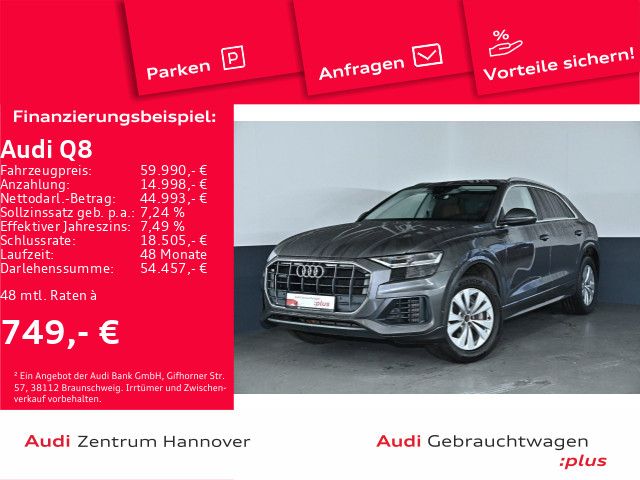 Audi Q8 55 TFSIe quattro Leder eSitze Navi LED DAB