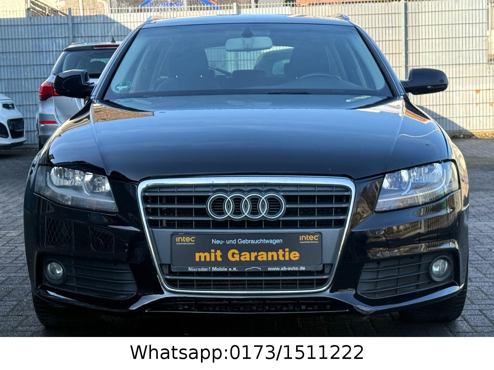 Audi A4 2011 — rear view