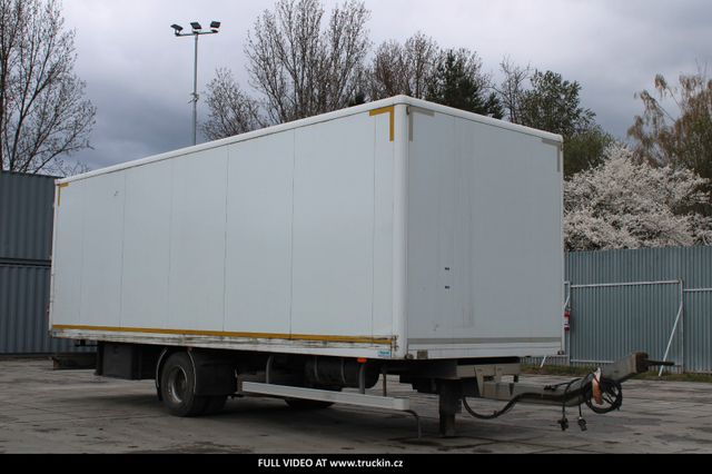 Schmitz Cargobull XR010L, 1 AXLE, 10 TON, BOX