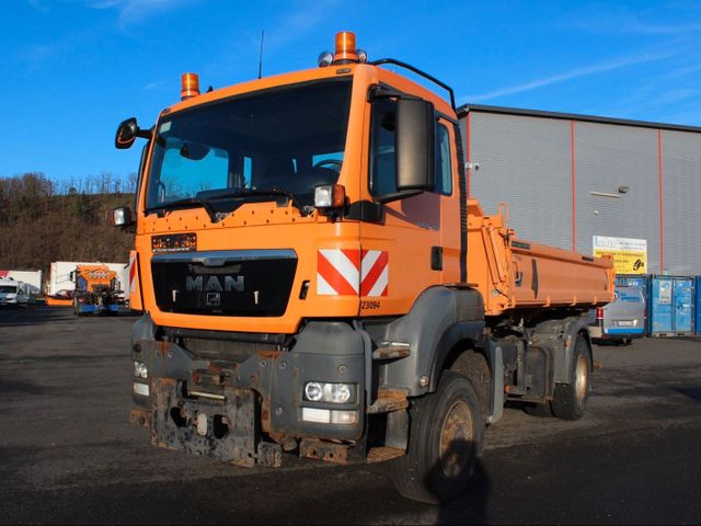 MAN TGS 18.400 4x4 Kipper Winterdienst Kommunalhydr.