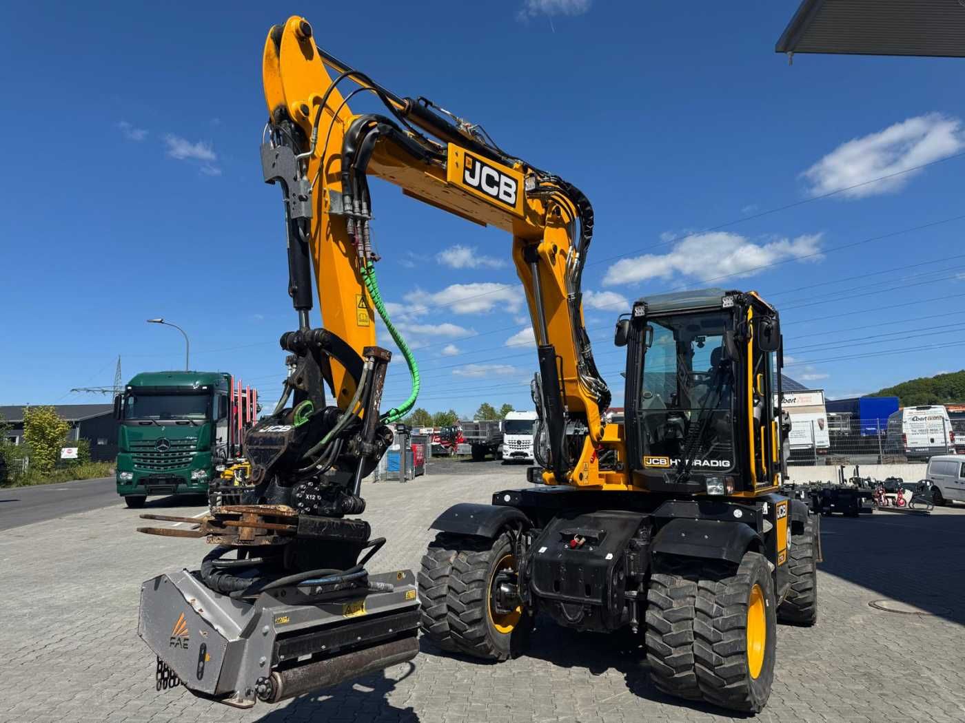 Fahrzeugabbildung JCB Hydradig HD 110WT / 2021 / 516h! / Tiltrotator
