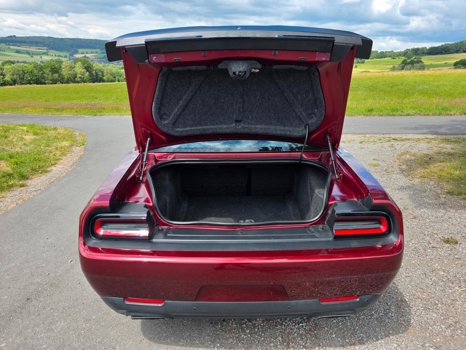 Dodge Challenger R/T 5.7 HEMI V8 Octane Red Leder, миниатюра 11